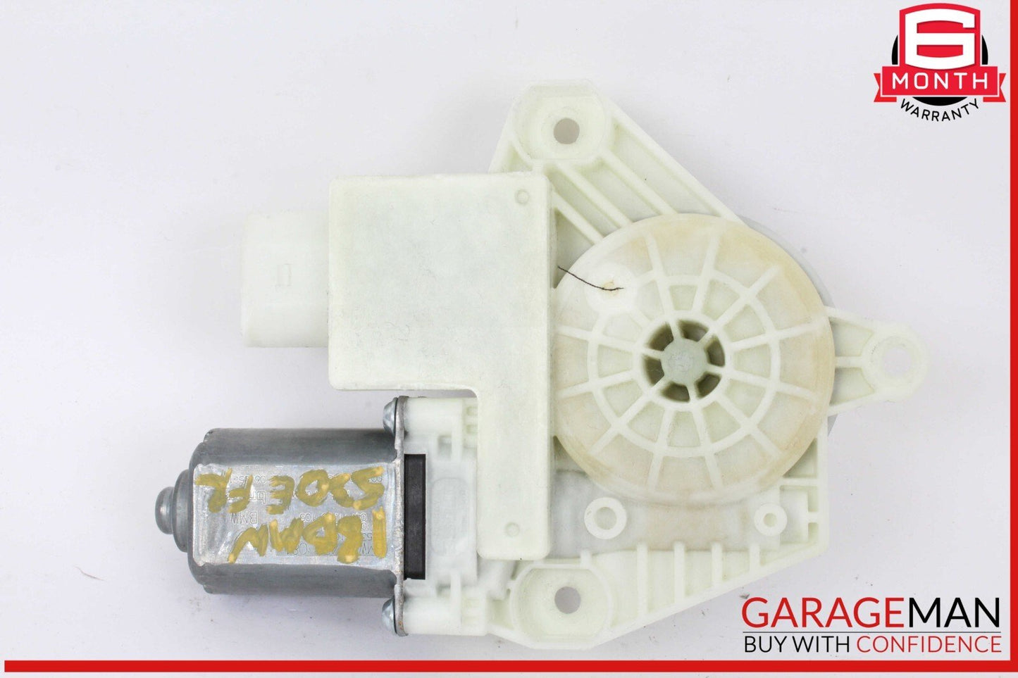 17-20 BMW 530E Front Right Passenger Side Window Regulator Motor 7455081 OEM