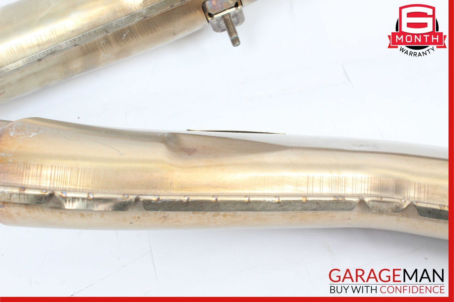 15-18 Ferrari California T Right & Left Side Exhaust Pipe Set of 2 Pc OEM