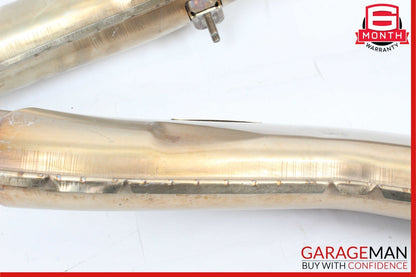 15-18 Ferrari California T Right & Left Side Exhaust Pipe Set of 2 Pc OEM