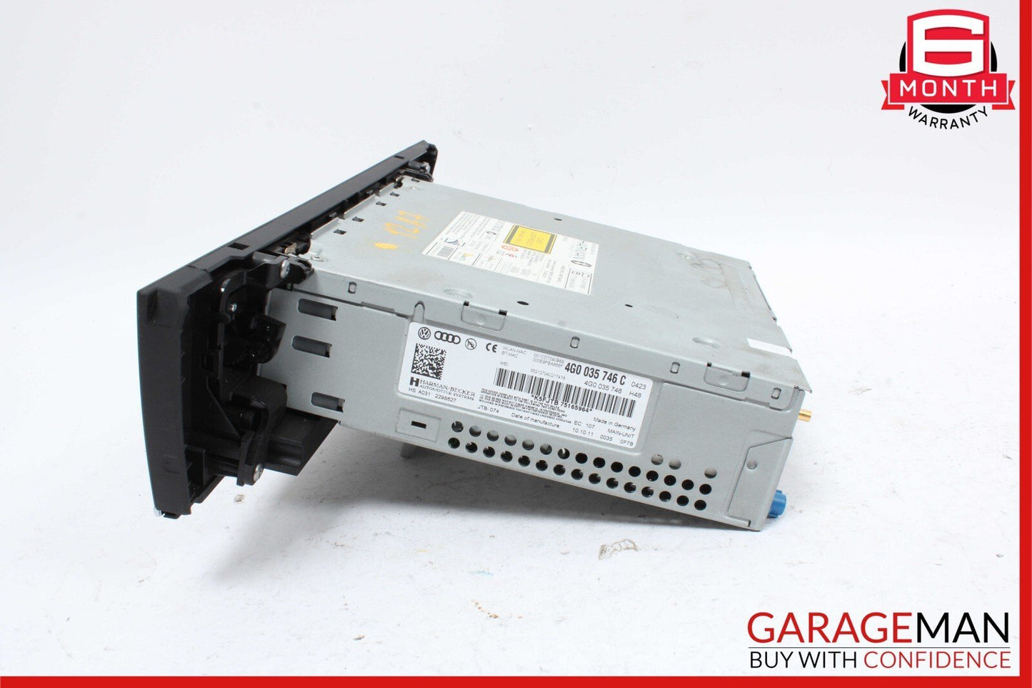 12-15 Audi A7 S7 RS7 Dash Mounted Radio Multimedia Control Unit 4G0035746E OEM