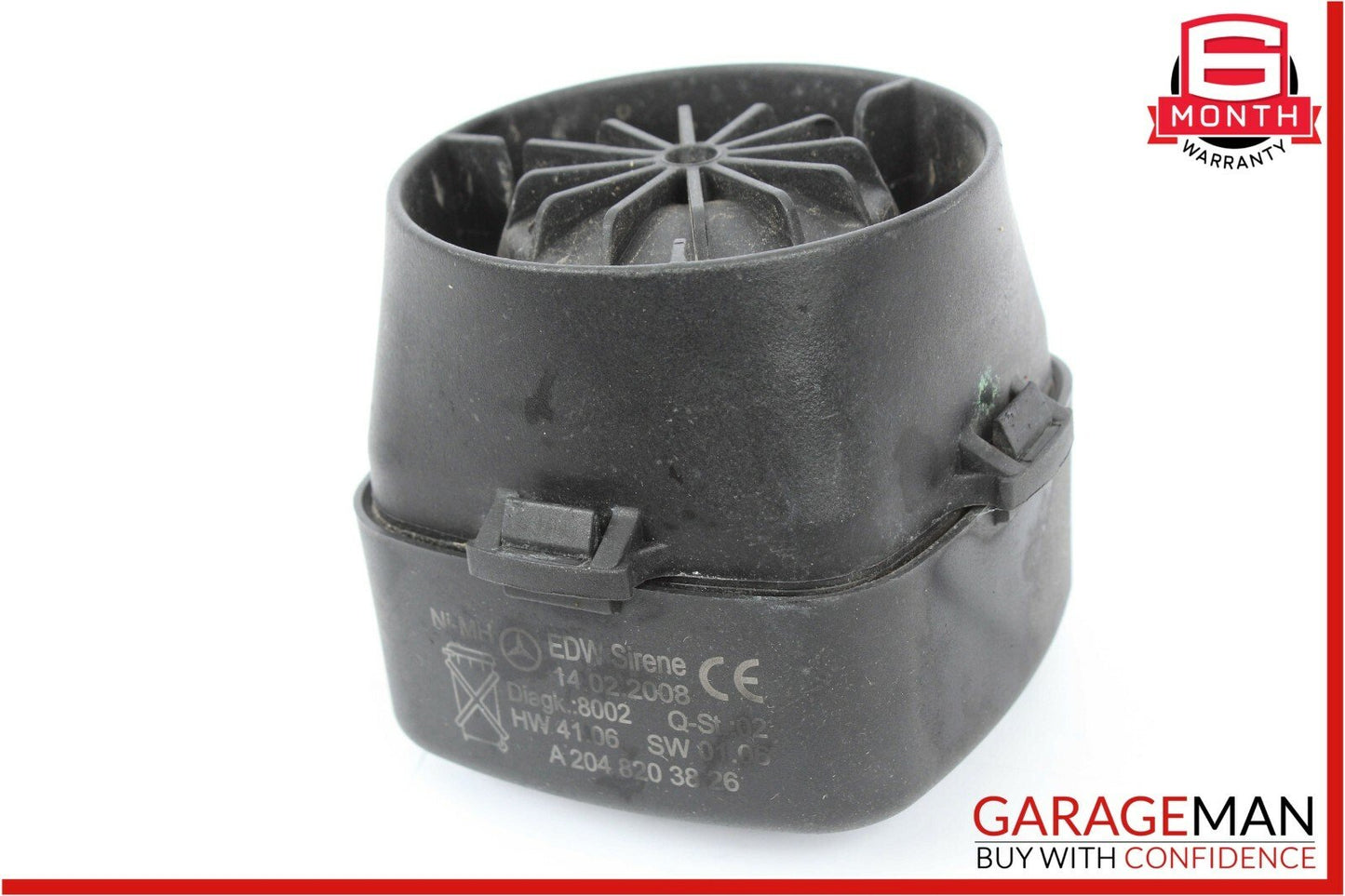 08-11 Mercedes W204 C300 C350 Anti Theft Alarm Signal Horn Siren