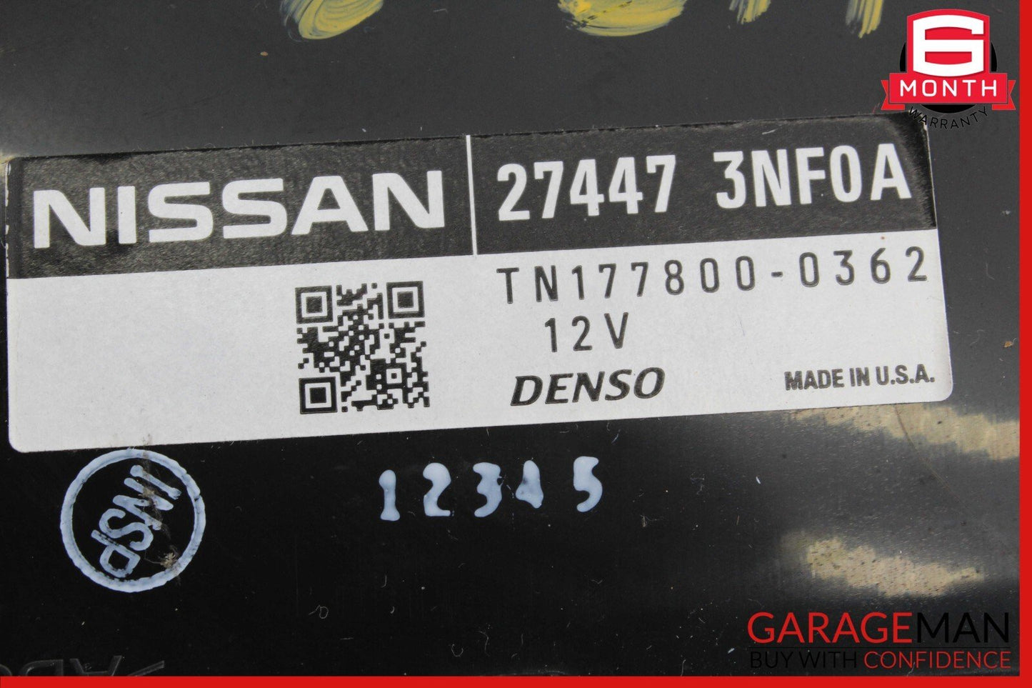 13-17 Nissan Leaf A/C Compressor Control Module HVAC Unit OEM