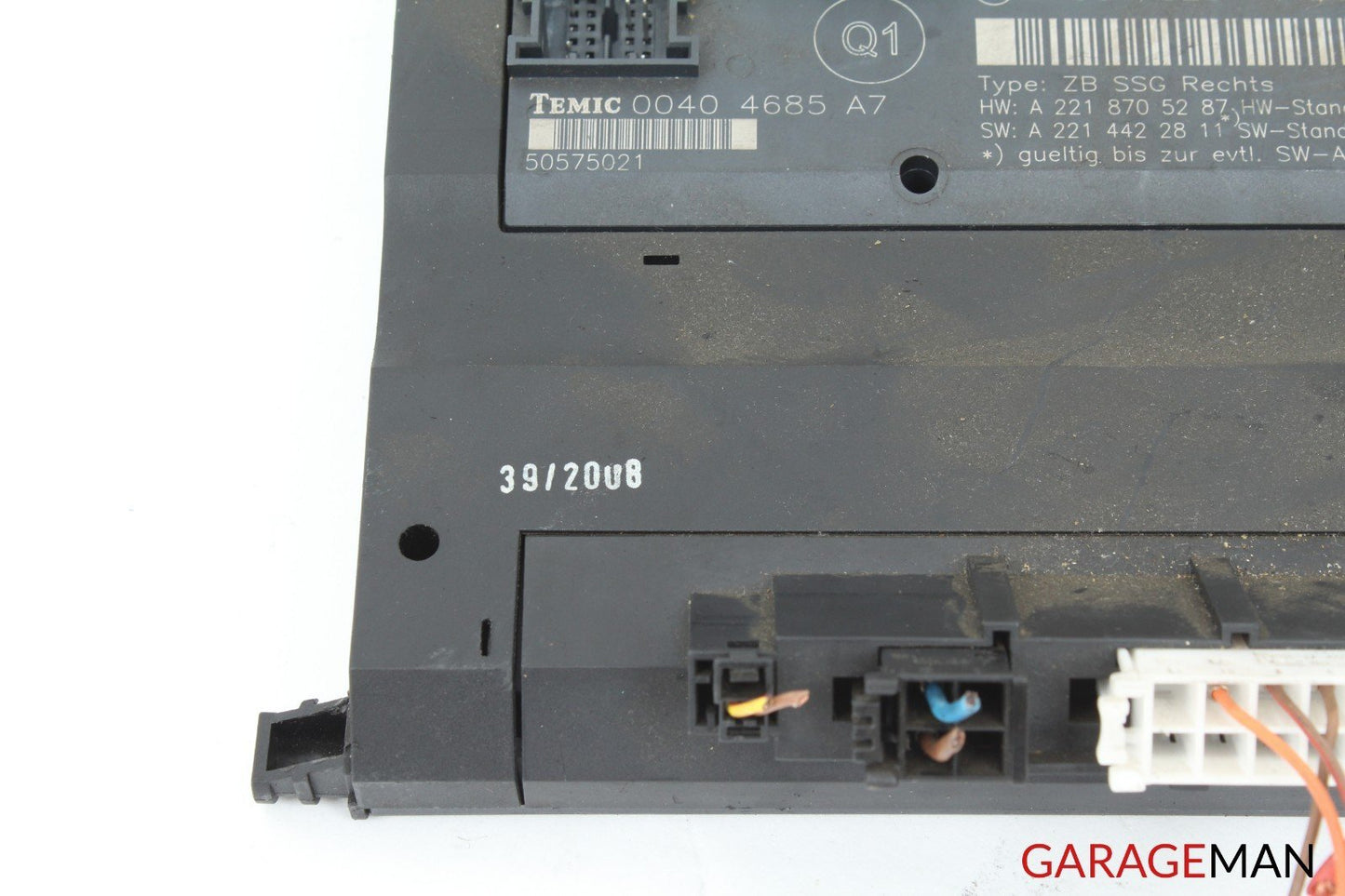 07-13 Mercedes W221 S550 Front Right Passenger Side Door Control Module A128 OEM