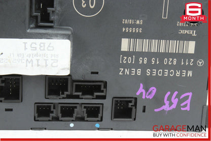 03-09 Mercedes W211 E55 AMG E350 E500 Front Left Driver Door Control Module OEM