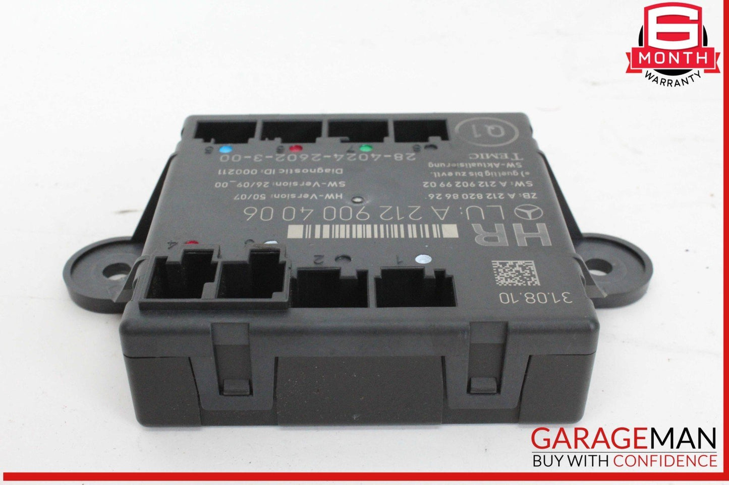 08-14 Mercedes W204 C300 C250 Rear Right Passenger Side Door Control Module OEM