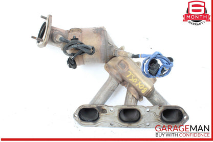05-08 Porsche Boxster 987 Left Exhaust System Muffler Manifold Header Pipe