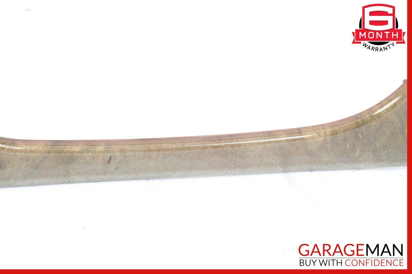 10-16 Mercedes W212 E350 E550 E63 AMG Steering Column Cover Boot Trim Wood OEM