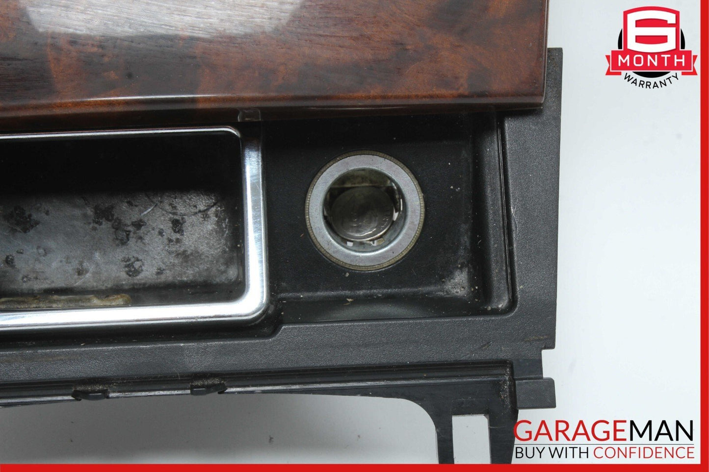 08-17 Mercedes W204 C300 E550 Center Console Ashtray Ash Tray Compartment Wood