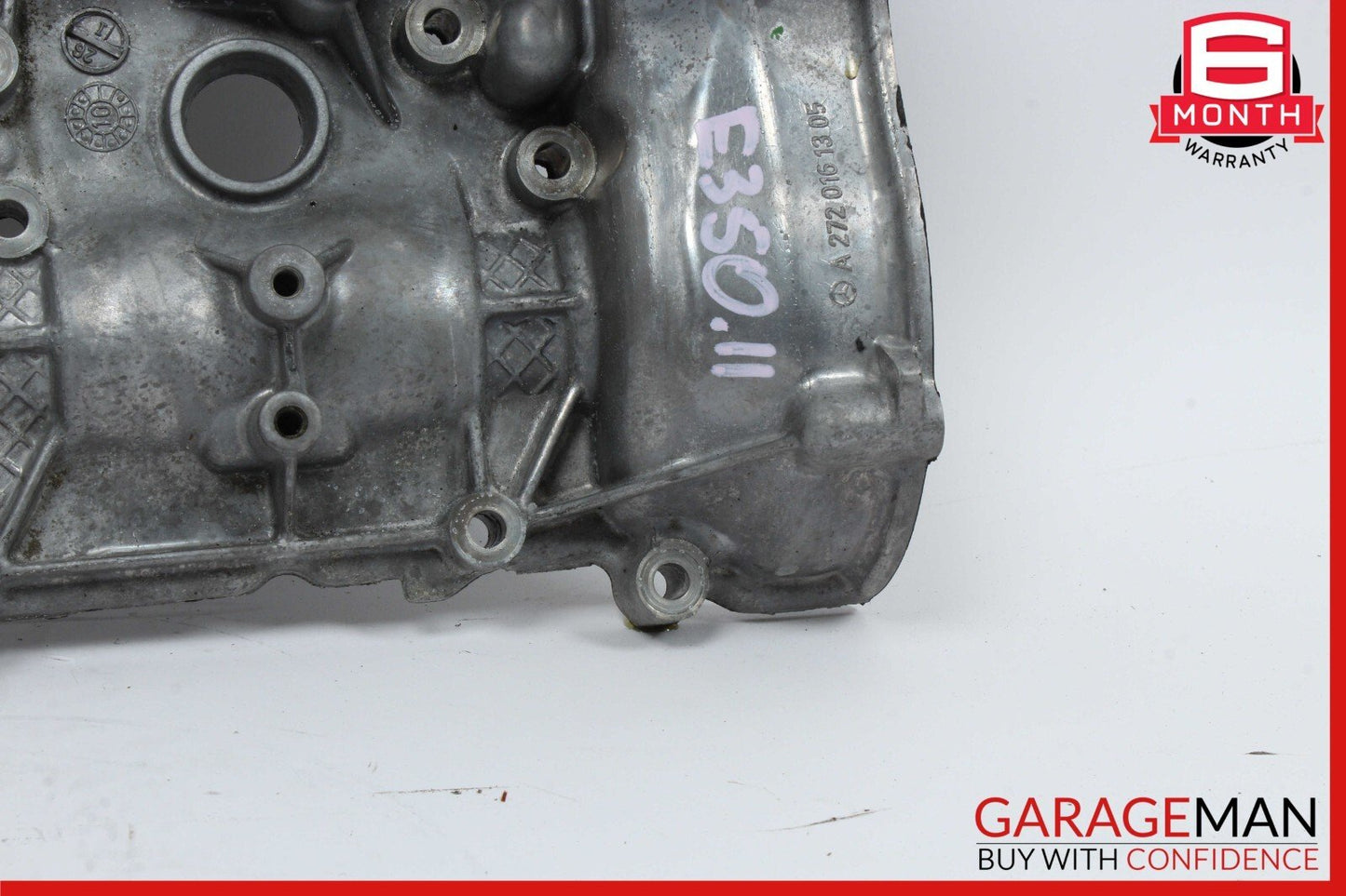 06-15 Mercedes W212 E350 C350 ML350 Right Side Engine Cylinder Head Cover OEM