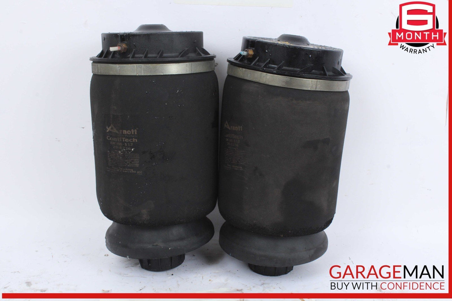 06-19 Mercedes X164 GL450 GLE400 Rear Air Suspension Bag Shock Set of 2 Pc OEM