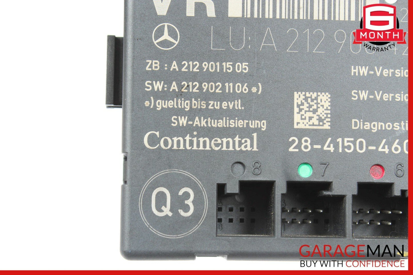 08-14 Mercedes W204 C250 C350 Front Right Side Door Control Module 2129004214