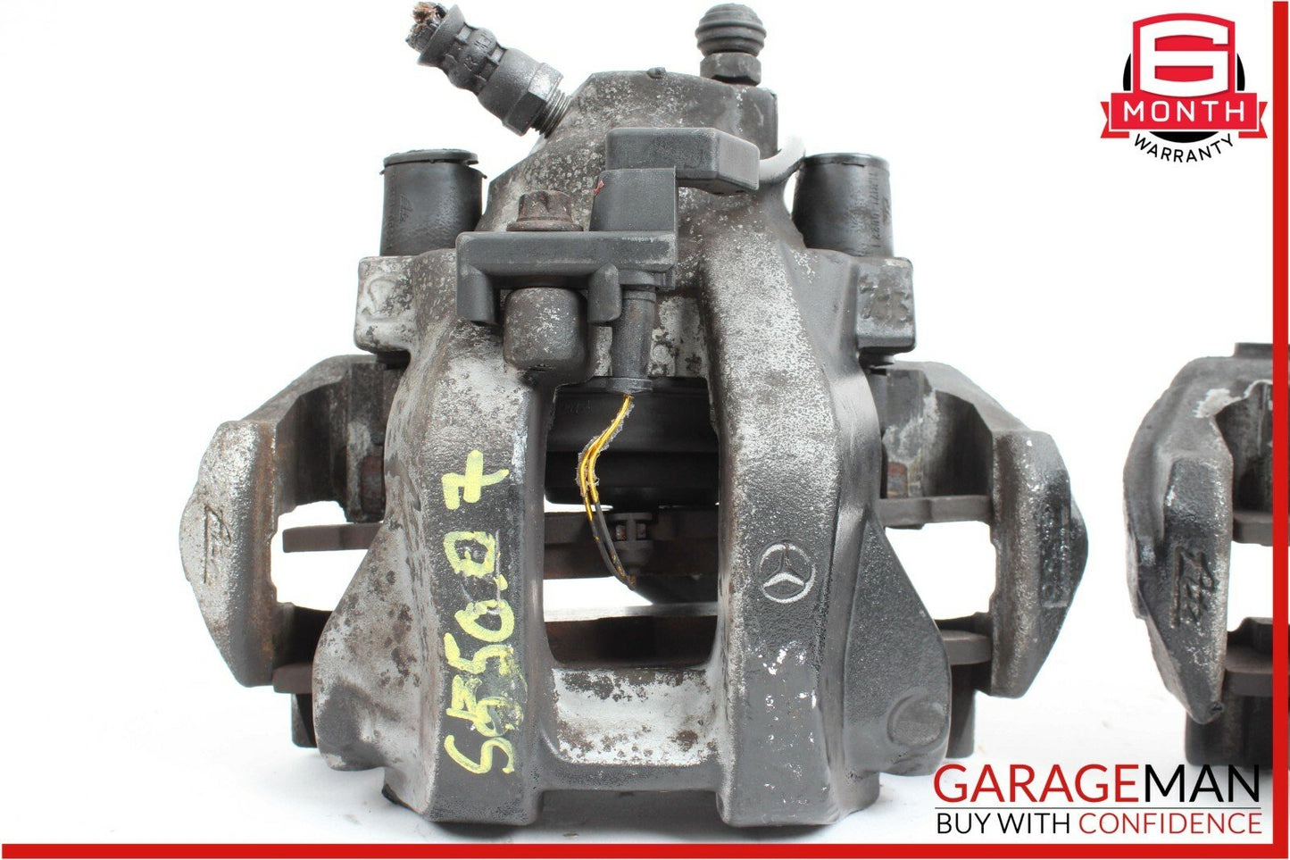 07-13 Mercedes S550 CL500 Rear Left & Right Side Brake Calipers Caliper Set OEM