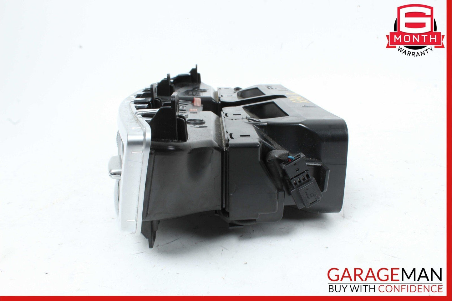 07-13 Mercedes W221 S550 Center Dash A/C Air Vent Trim Clock Assembly OEM