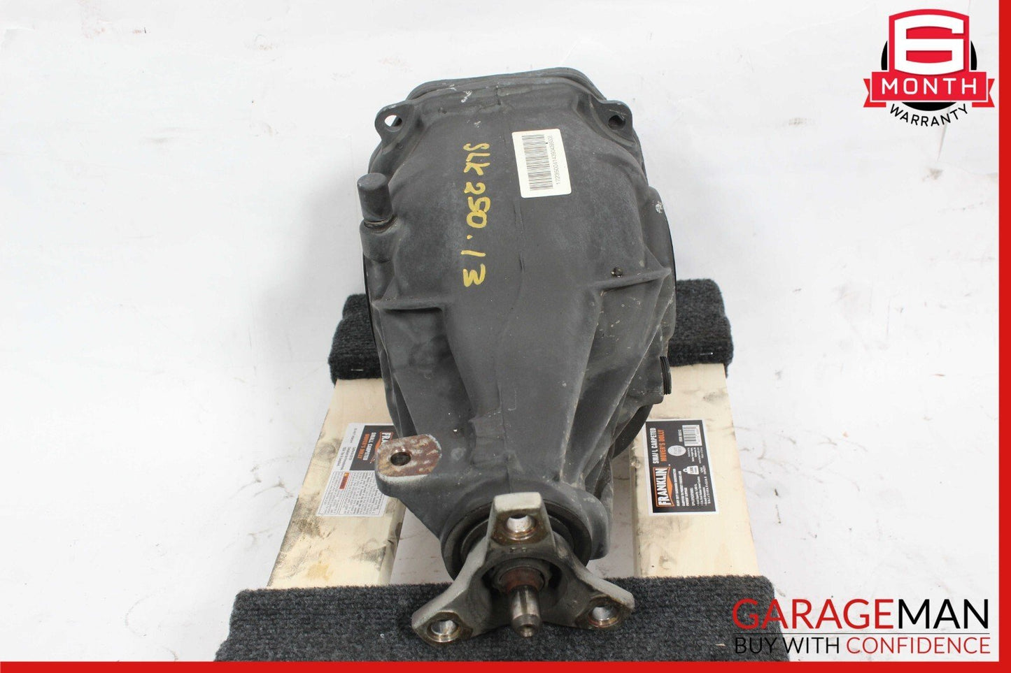 12-15 Mercedes R172 SLK250 1.8L Rear Differential Diff Axle Carrier 3.07 OEM