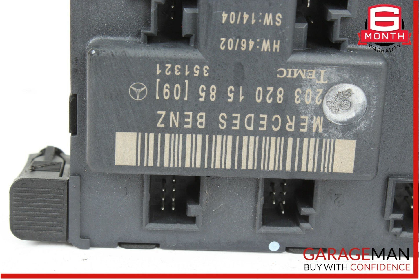 01-07 Mercedes W203 C230 C55 AMG Front Left Side Door Computer Control Module