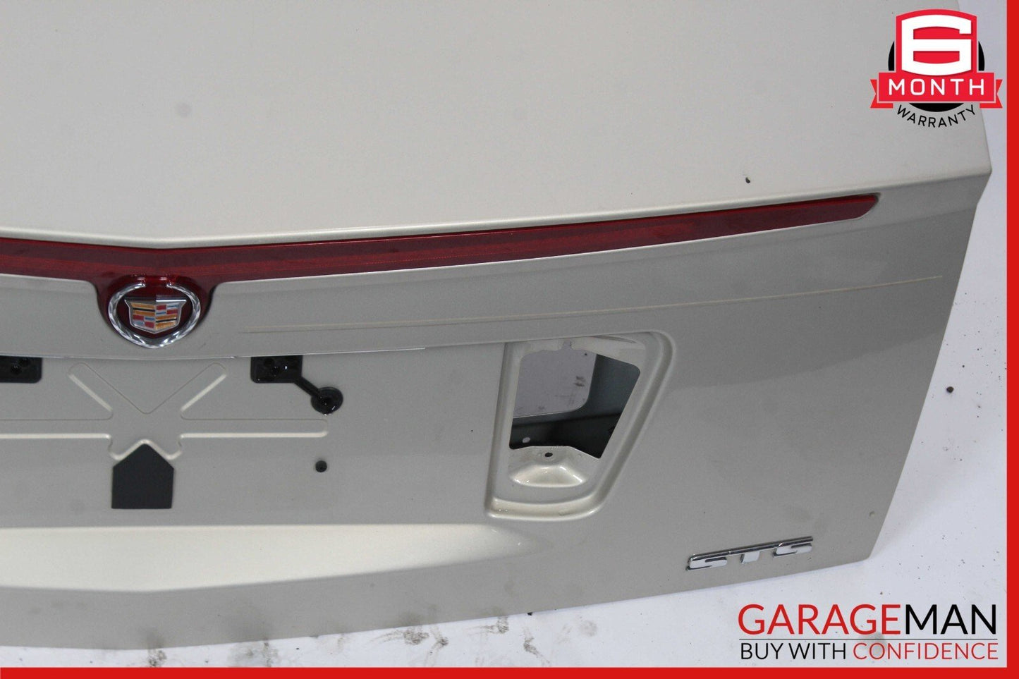 05-11 Cadillac STS Rear Trunk Lid Deck Gate Shell Panel OEM