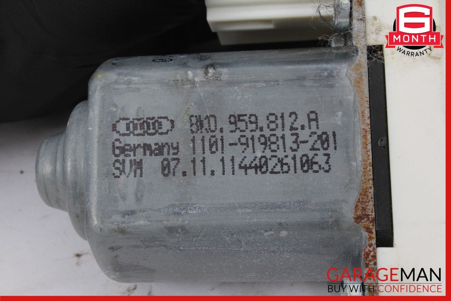 11-18 Porsche Cayenne 958 S Rear Left Side Door Window Regulator Motor Unit OEM