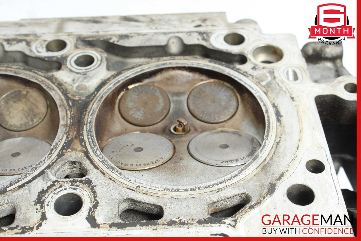 08-11 Mercedes W204 C300 3.0L V6 Engine Motor Right Side Cylinder Head RWD OEM