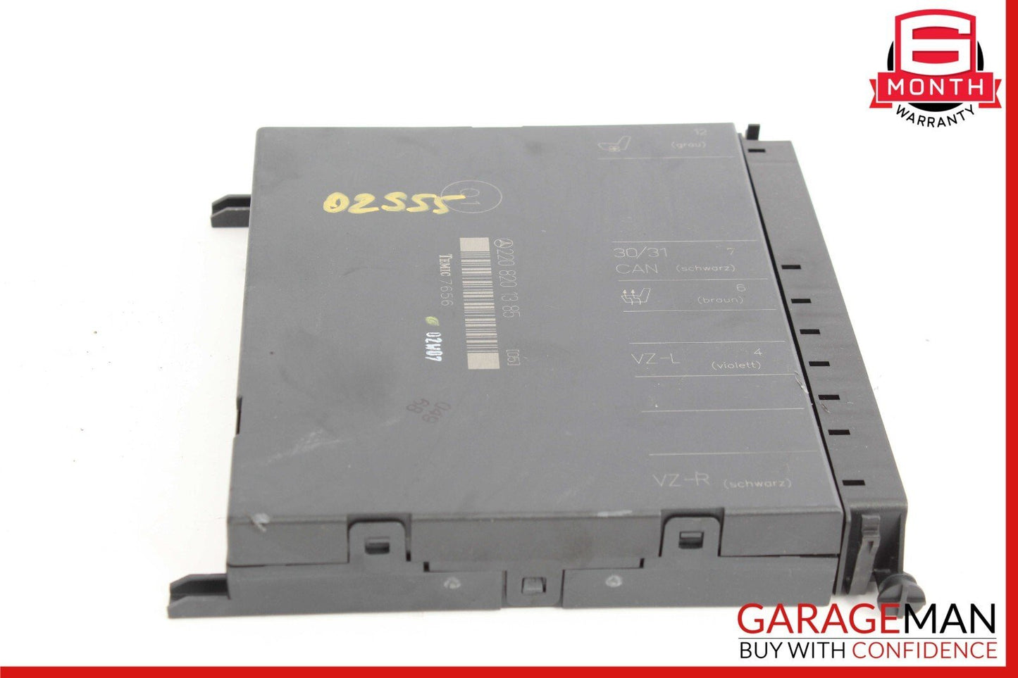 02-06 Mercedes W220 S600 S55 AMG S430 Rear Seat Control Module 2208201385 OEM