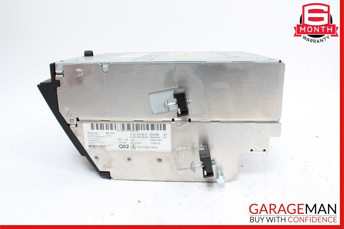 07-09 Mercedes W221 S550 S450 Navigation Head Unit Command CD Audio Player OEM