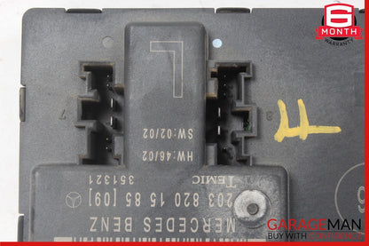 01-07 Mercedes W203 C320 C230 C280 Front Left Side Door Control Module OEM