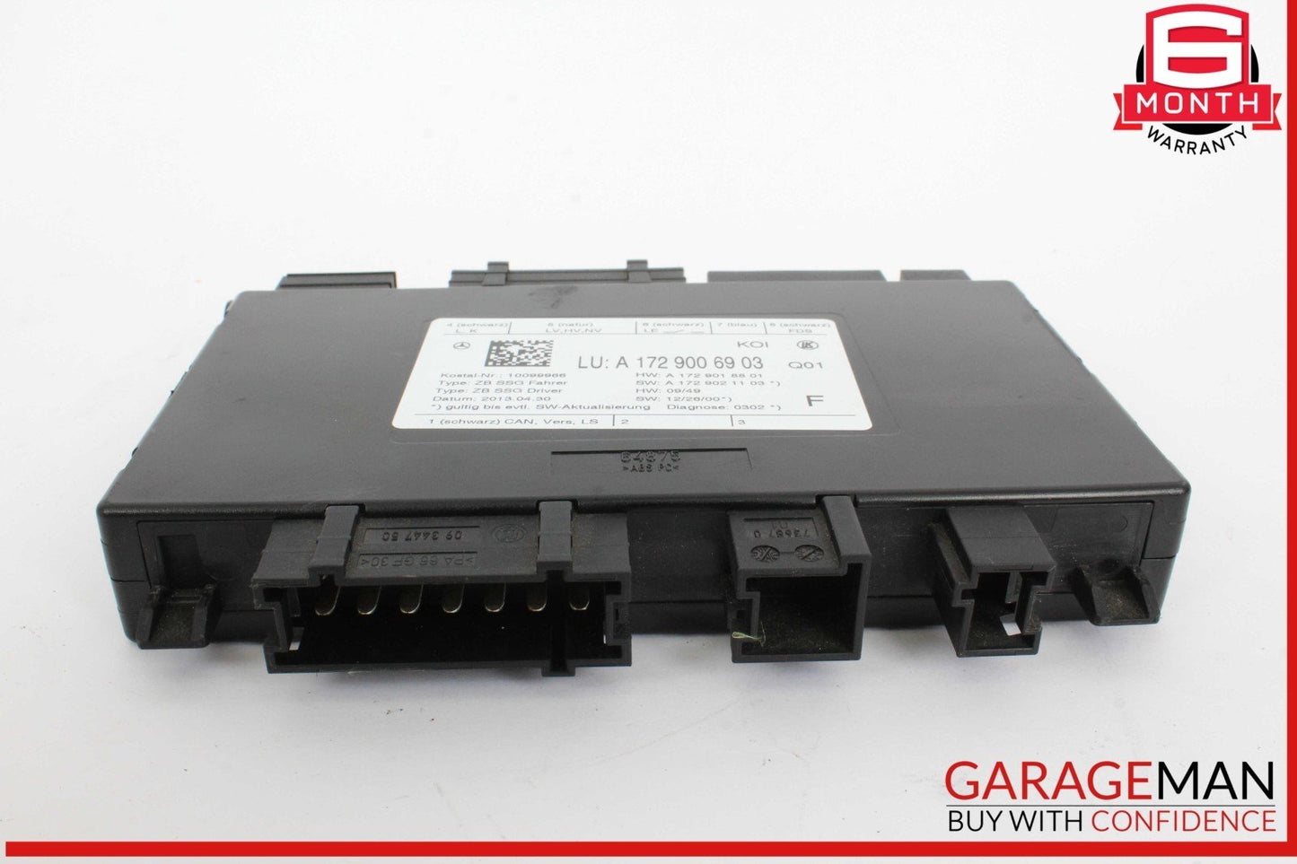 08-18 Mercedes W218 CLS550 C250 E550 Front Left Side Seat Control Module Unit