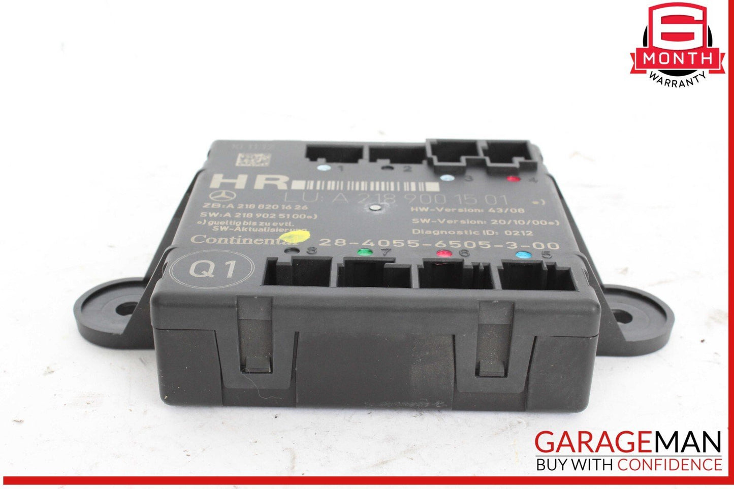 08-18 Mercedes W204 C250 C300 E550 Rear Right Side Door Control Module Unit OEM