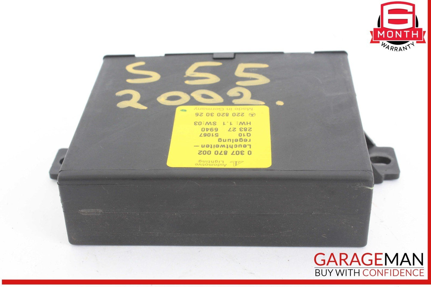 00-06 Mercedes W220 S55 AMG S500 Headlight Head Lamp Control Module Unit OEM