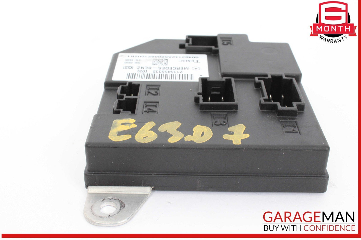 03-11 Mercedes W211 E63 AMG CLS550 Body Control Module BCM 2115455332 OEM