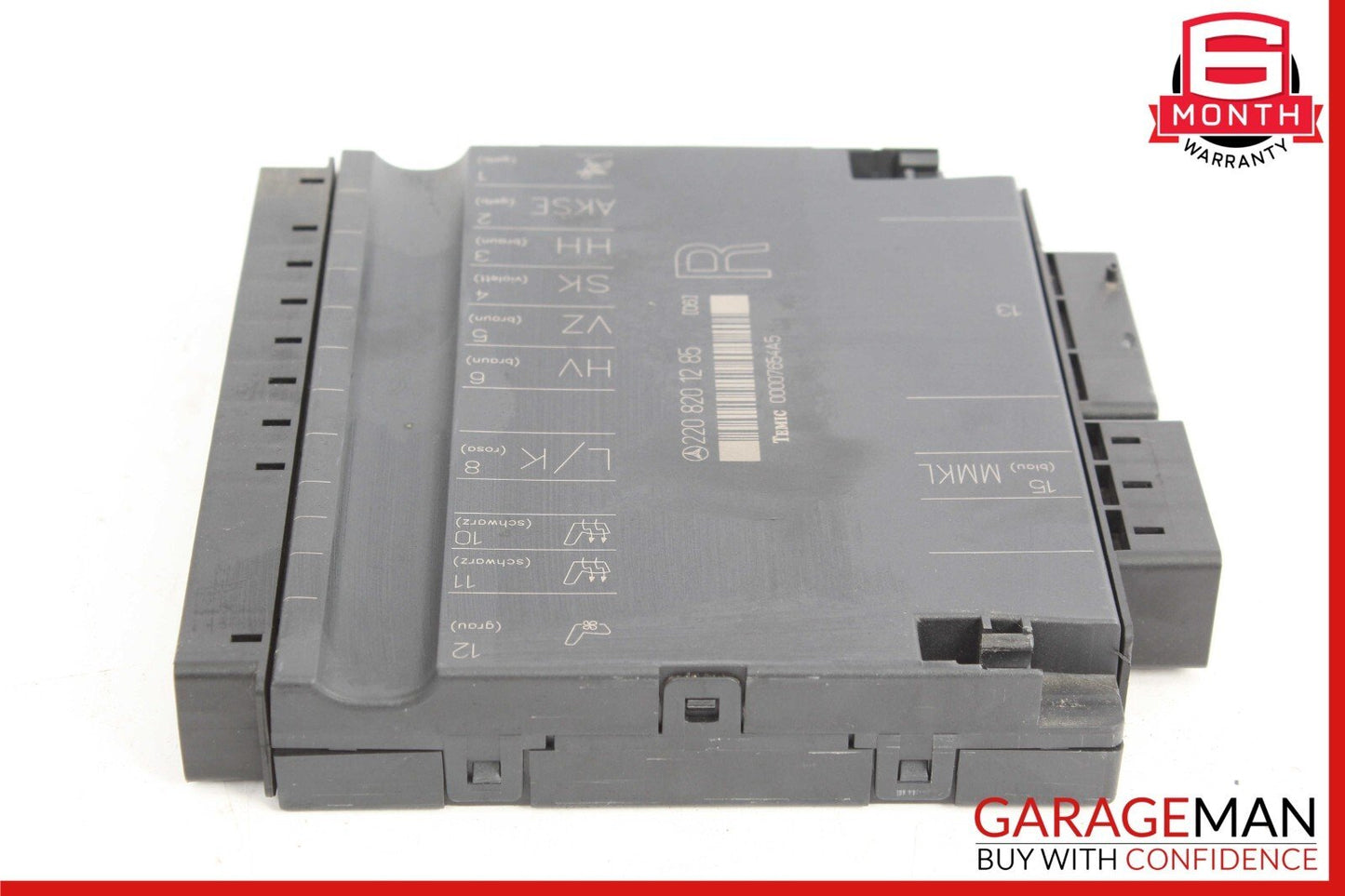 03-06 Mercedes W220 S430 S600 S55 AMG Front Right Side Seat Control Module Unit