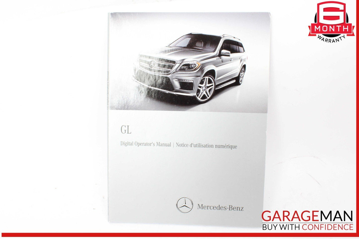 13 Mercedes X166 GL450 Owners Owner Operator Guide Manual Book Set w/ Case OEM
