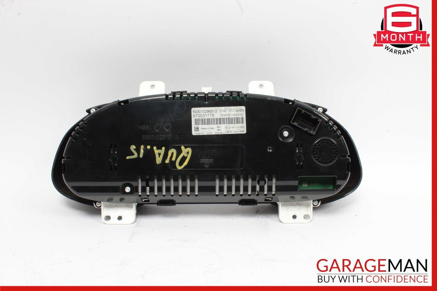 13-16 Maserati Quattroporte S Q4 3.0L Instrument Cluster Speedometer Gauge OEM