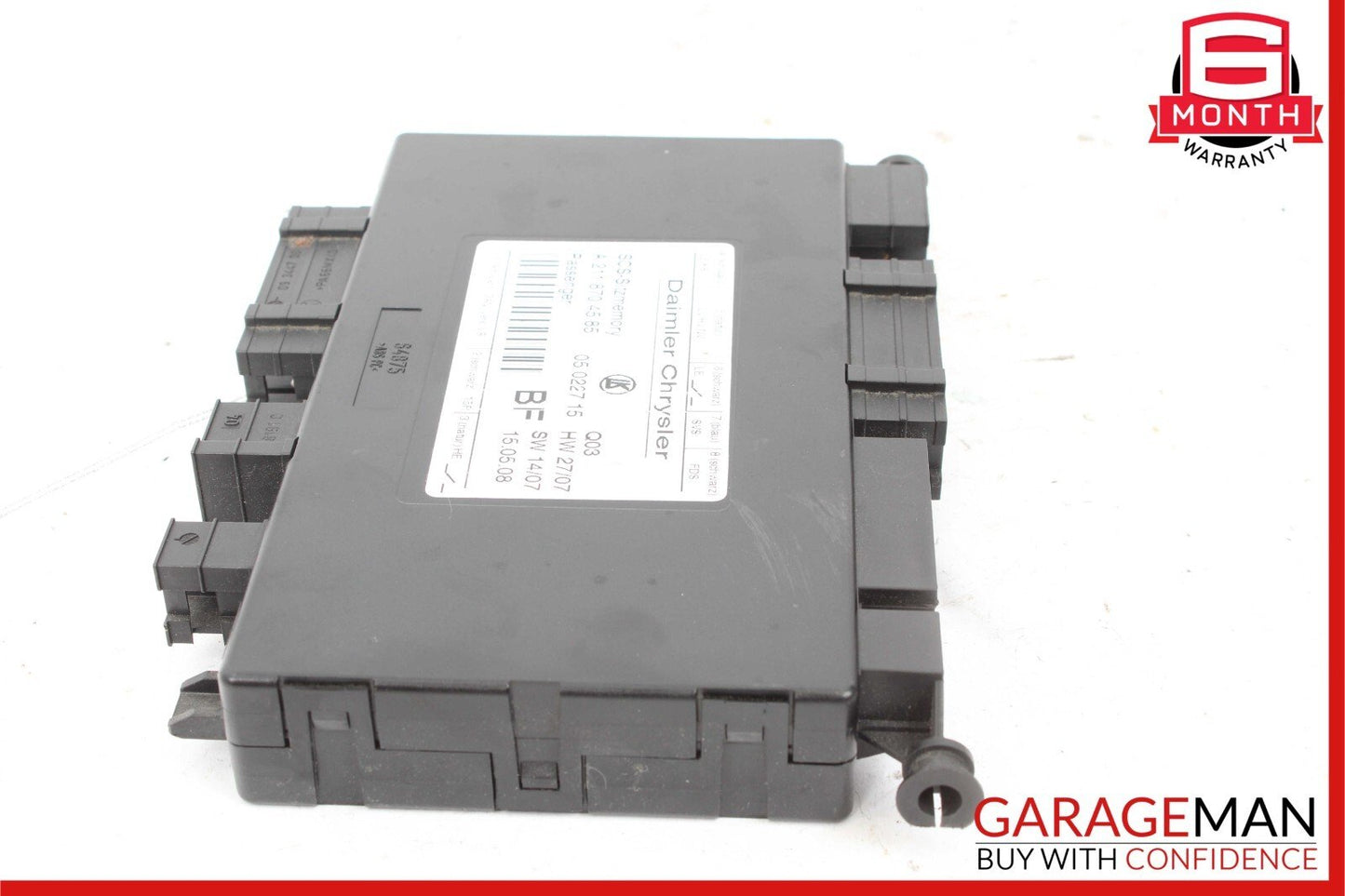 03-12 Mercedes R171 SLK280 CLS550 Front Right Seat Control Module Unit OEM