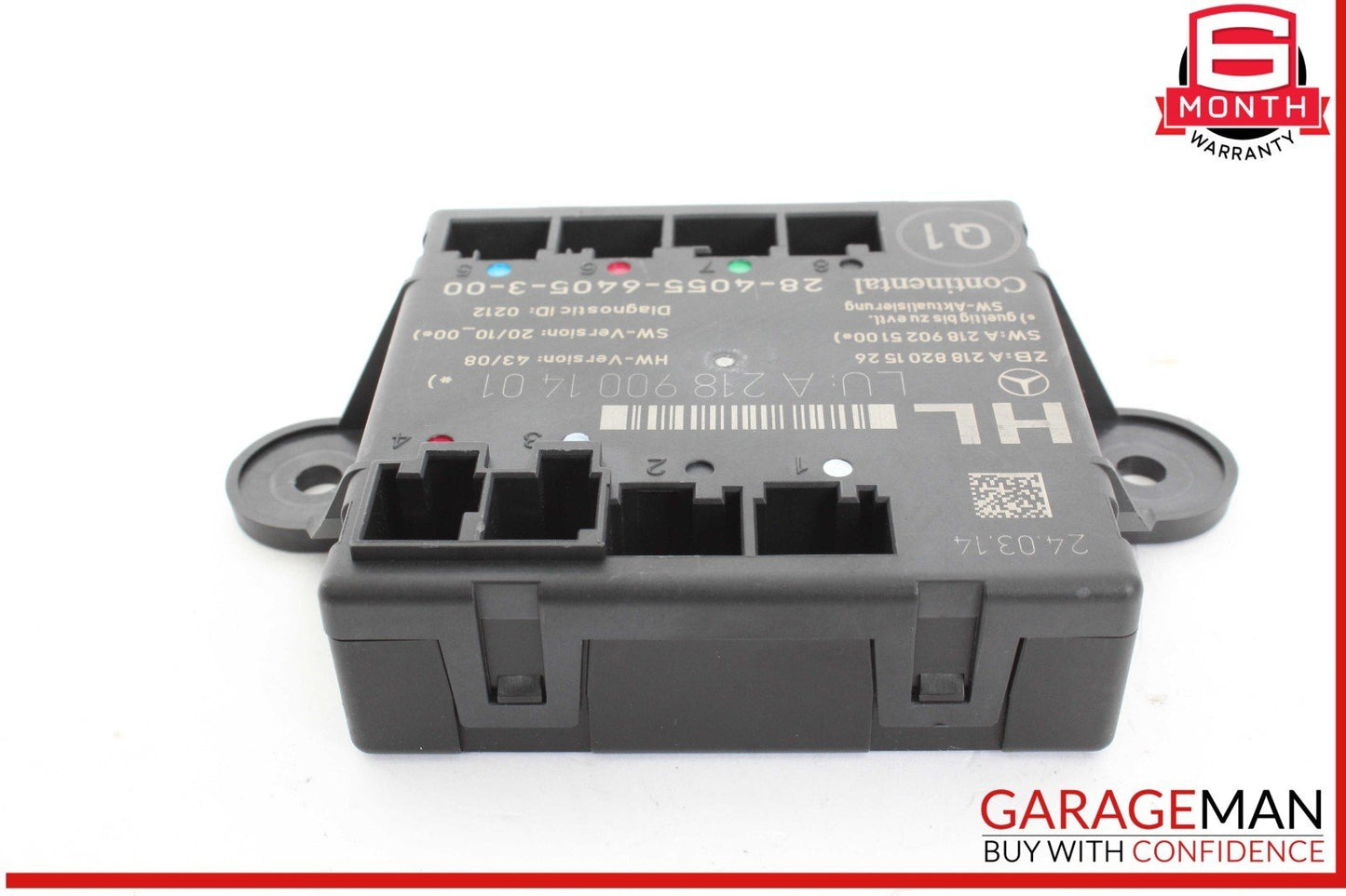 08-18 Mercedes W204 C250 CGI Rear Left Side Door Control Module Unit OEM