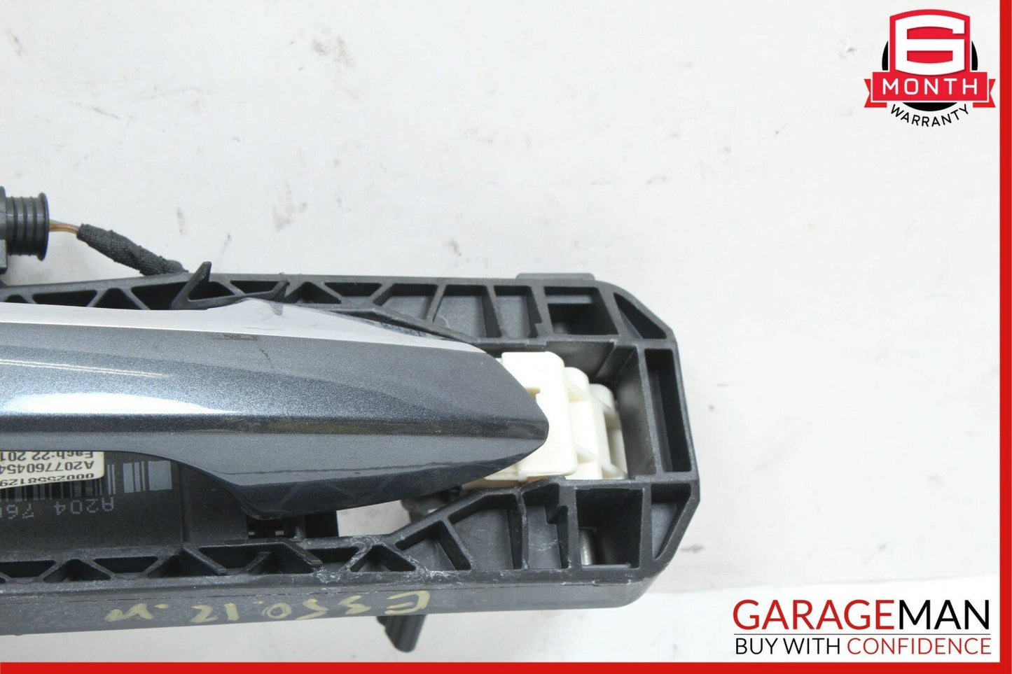 12-14 Mercedes W212 E350 Right Passenger Side Exterior Door Handle Tenorite Gray