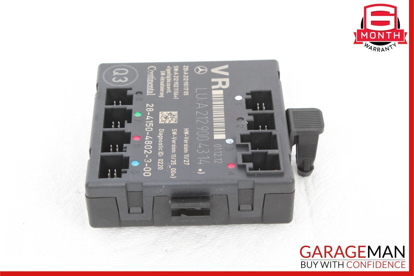 08-18 Mercedes W212 E63 AMG E350 SLK250 Front Right Side Door Control Module OEM
