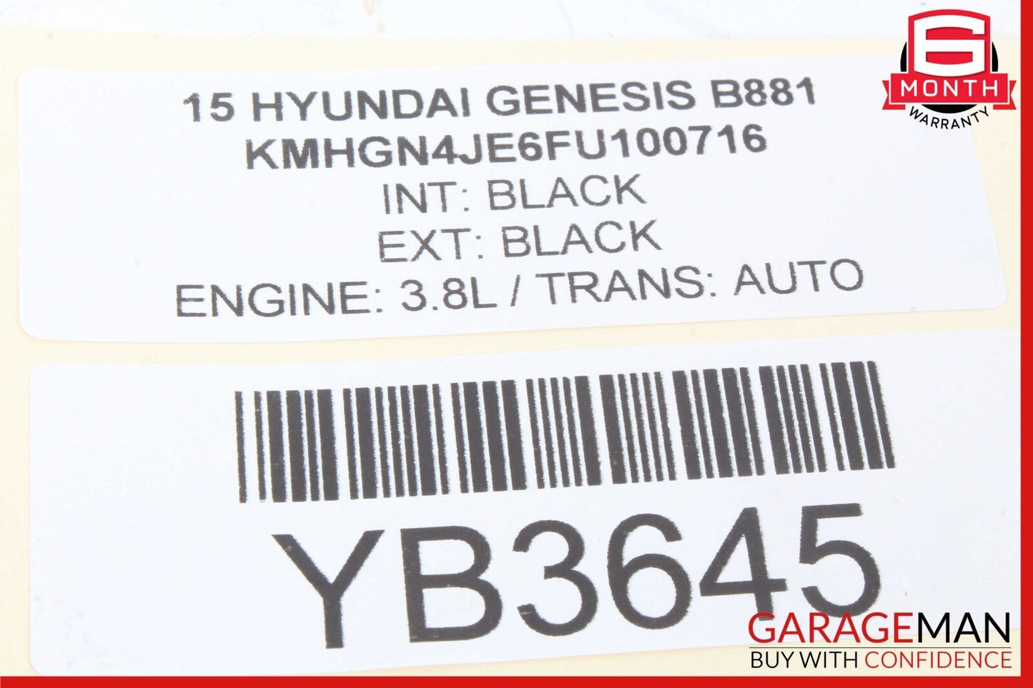 15-20 Hyundai Genesis G80 Rear Left Side Antenna Amplifier Control Module OEM