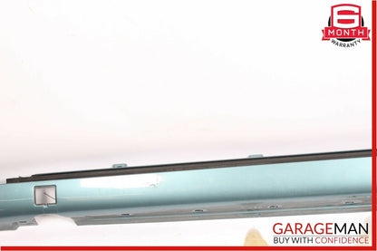 00-06 Mercedes W220 S430 S500 S600 Left Rocker Panel Side Skirt Molding Blue OEM