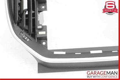 14-17 Maserati Ghibli Center Dash Display Bezel Frame Air Vent Grille Trim Cover