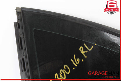 15-20 Mercedes W205 C300 C350e C400 Rear Left Side Door Window Quarter Glass OEM