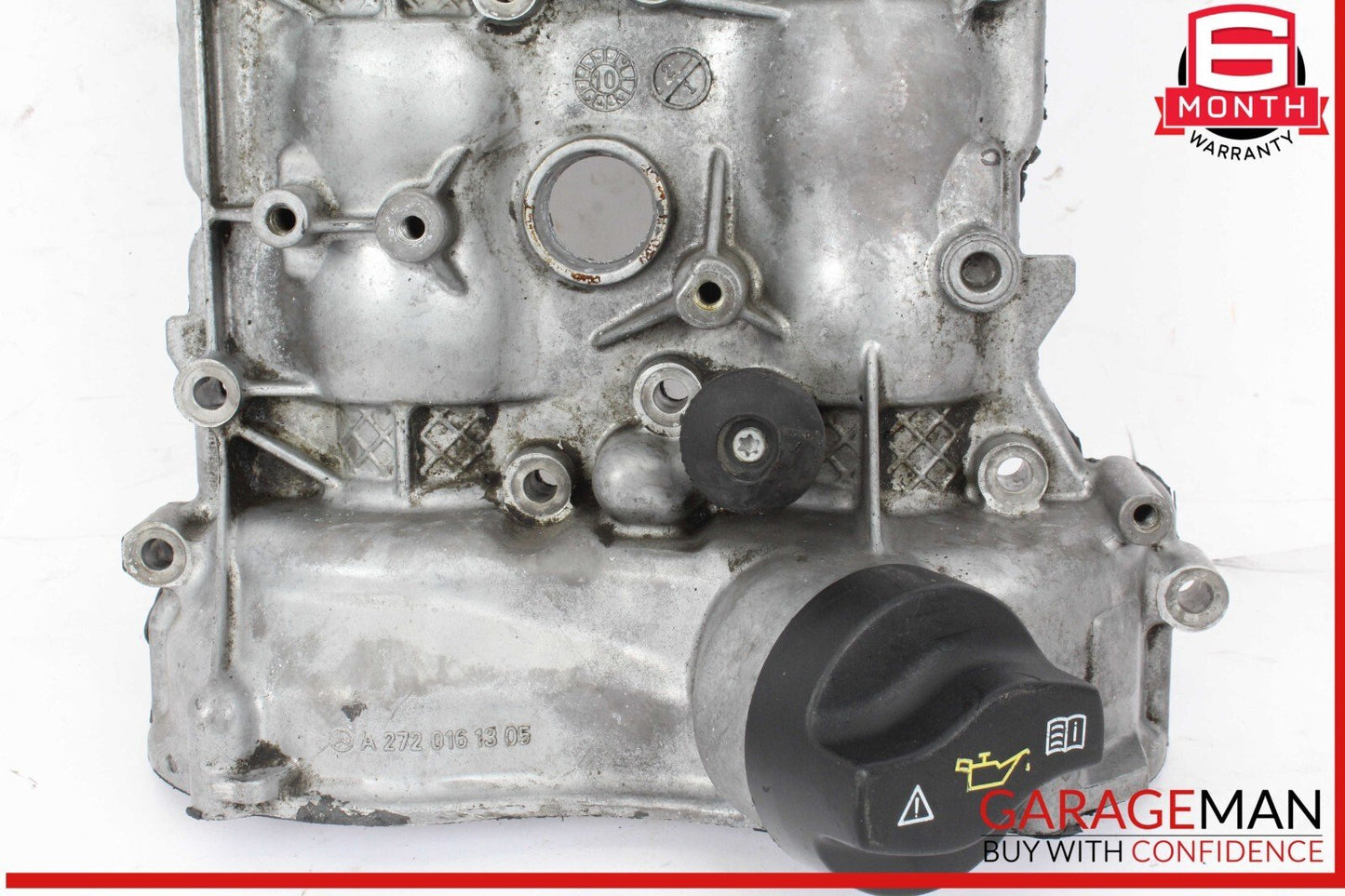 06-13 Mercedes W212 E350 Wagon Right Engine Motor Cylinder Head Valve Cover OEM