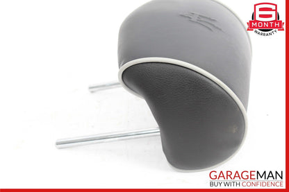 03-13 Maserati Quattroporte M139 Rear Right or Left Seat Headrest Black OEM