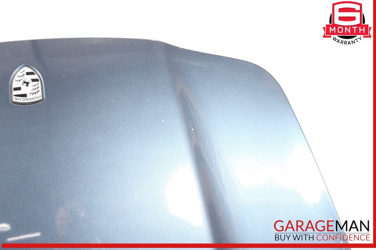 10-16 Porsche Panamera 970 Front Hood Bonnet Cover Panel Blue OEM