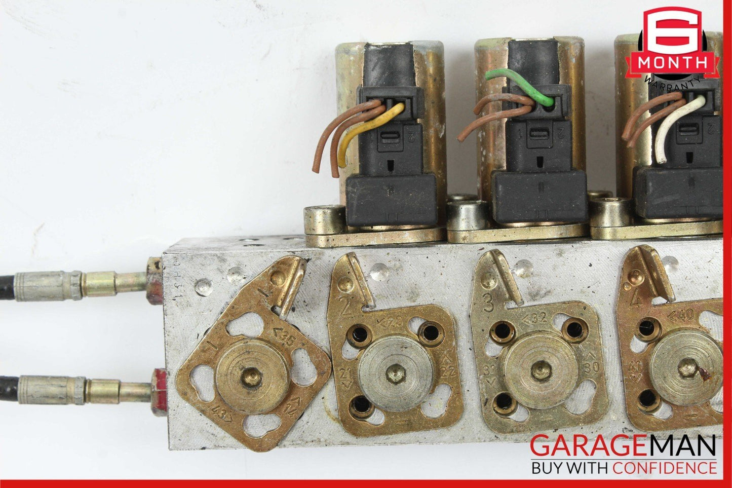 90-02 Mercedes R129 SL500 300SL Left Side Top Hydraulic Solenoid Valve Block OEM