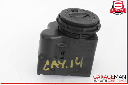 11-18 Porsche Cayenne 958 Start Ignition Switch Module w/ Key OEM