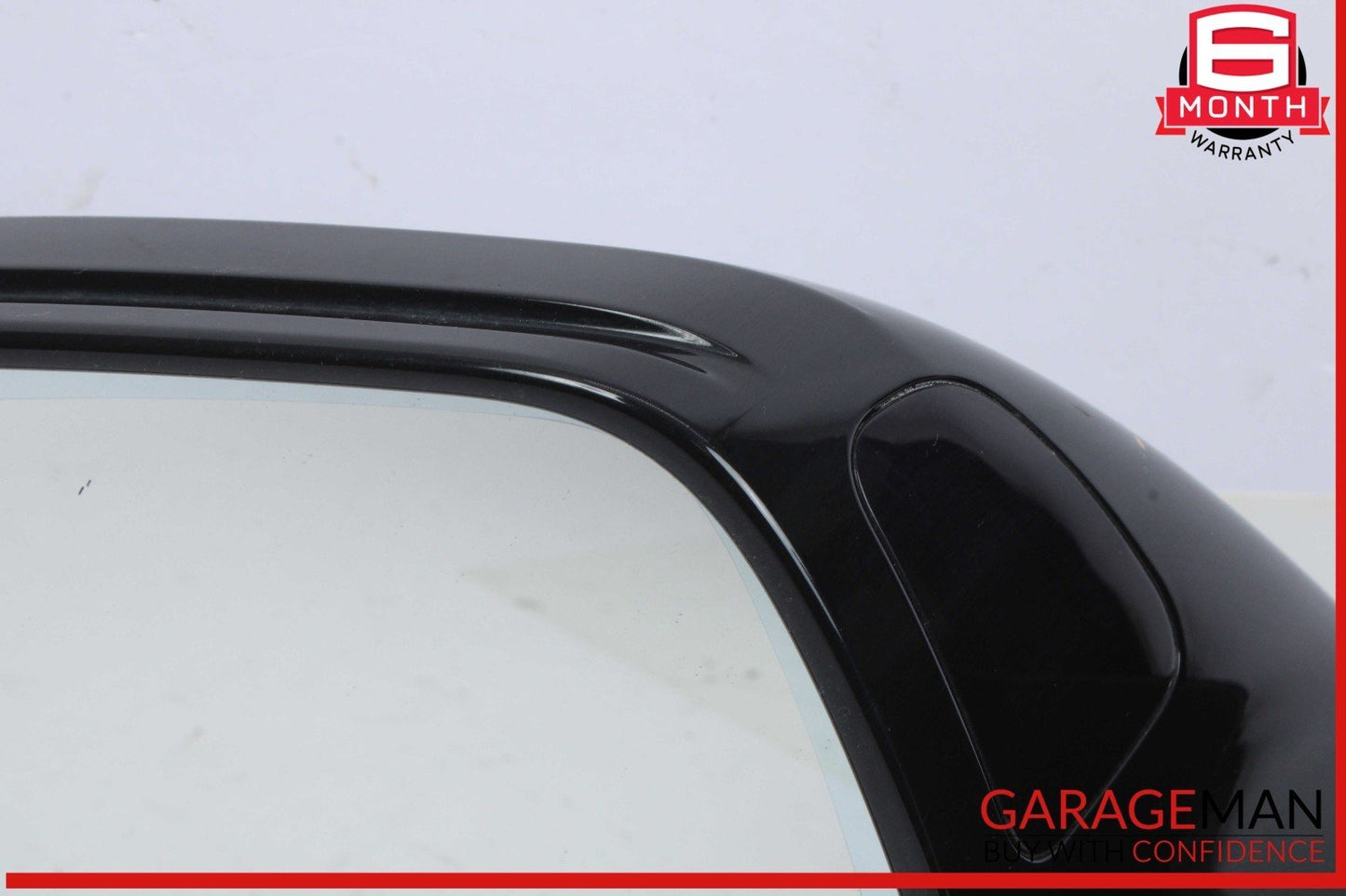 12-18 Audi A6 Front Left Driver Side Door Rear View Mirror Black 4G1857409BE OEM