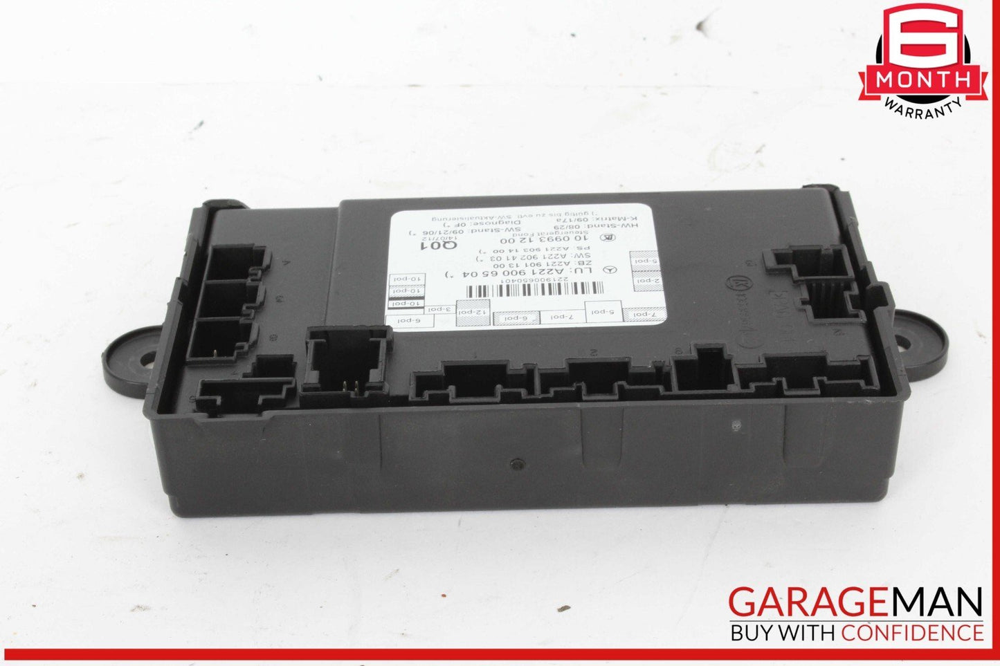 07-13 Mercedes W221 S550 S400 Rear Right / Left Side Door Controller Module Unit