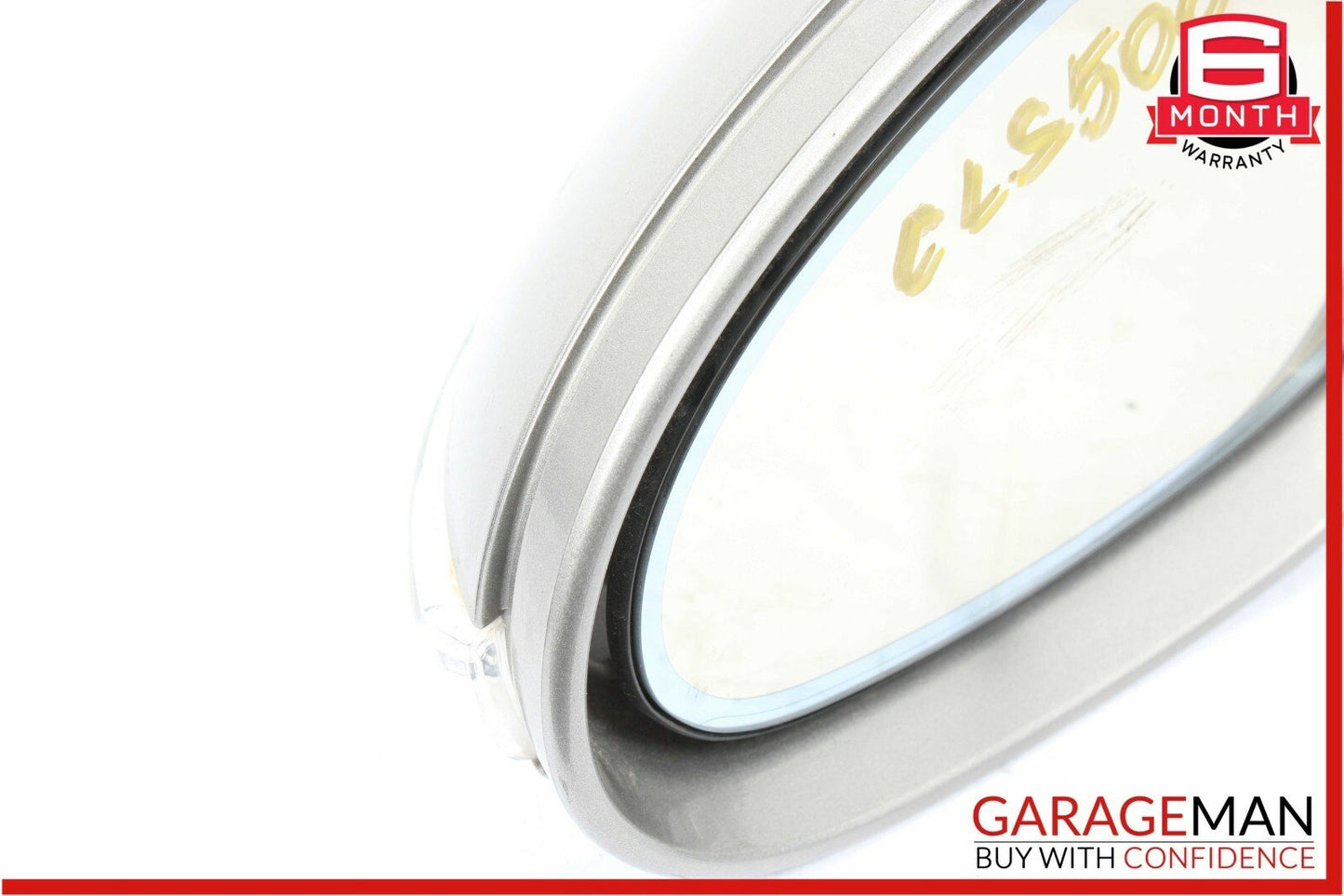 06-08 Mercedes W219 CLS500 CLS350 Front Left Side Mirror Door Rear View Silver