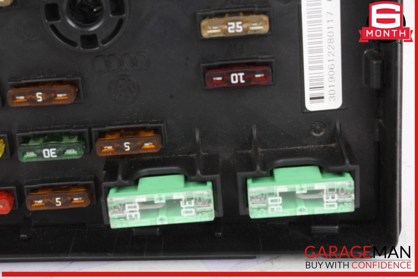 15-18 Audi Q3 Engine Fuse Relay Distribution Box Module Unit 3C0937125A OEM