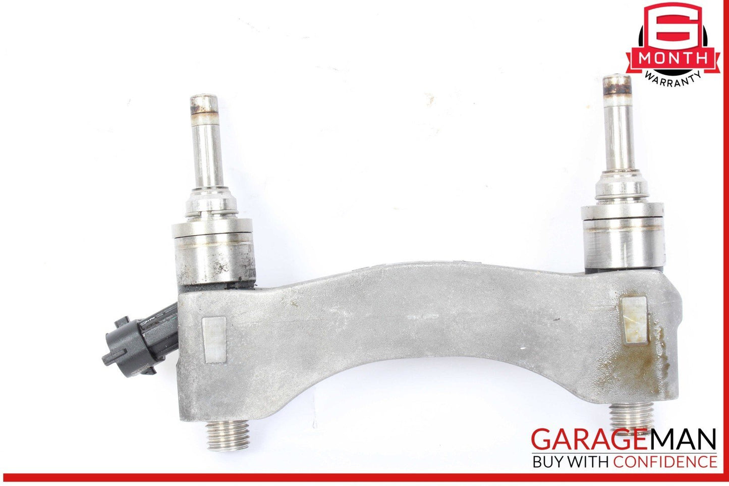10-16 Porsche Panamera 970 Fuel Injector Rail Support Bracket Set w/ Injectors